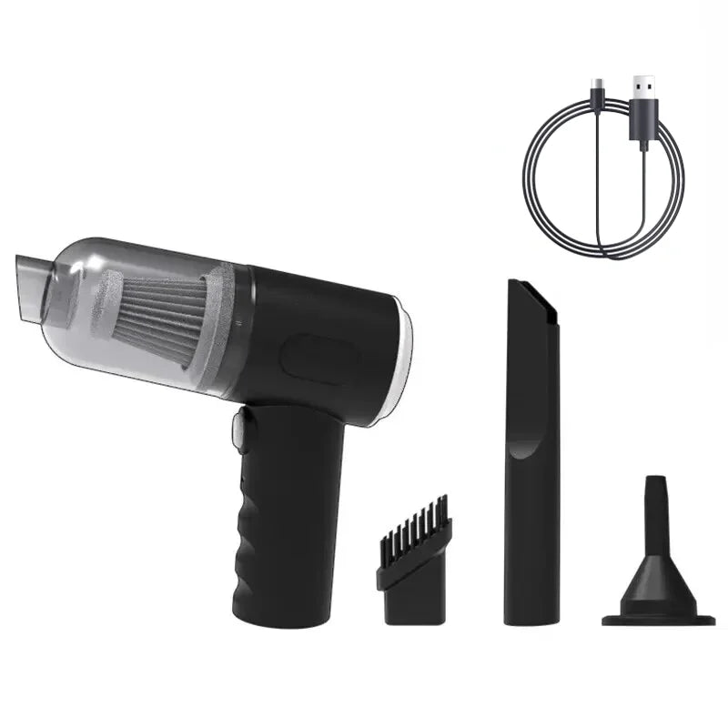 Portable Cordless Car Vacuum Cleaner for Hard to Reach Areas