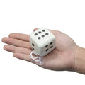Car Pendant Colourful Plush Dice Popular Rear View Mirror Charms Ornaments