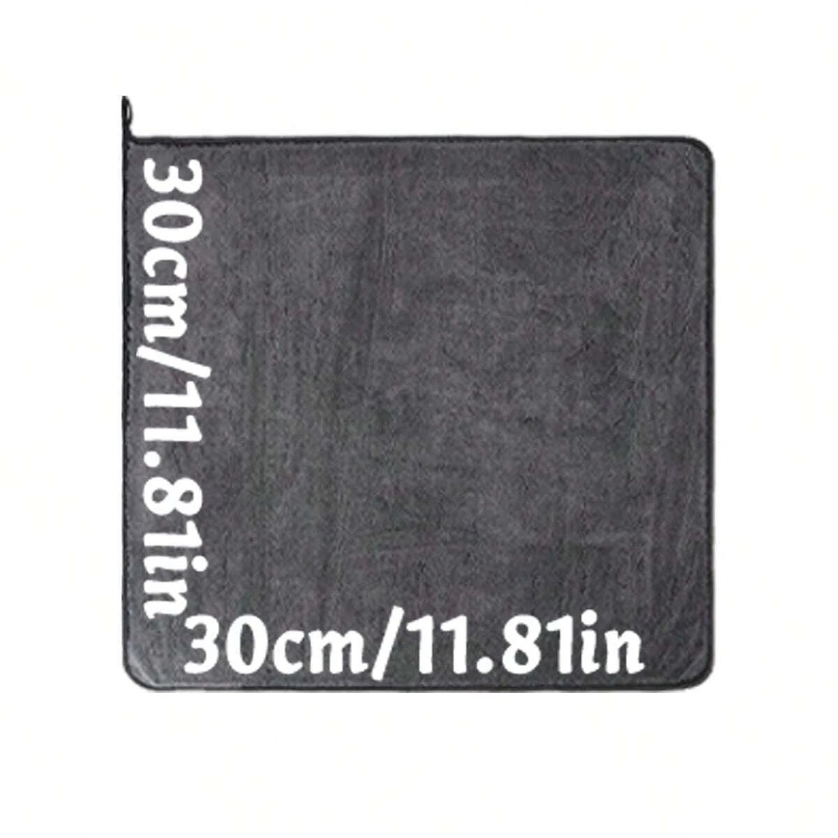 Dark Grey Microfibre Cloth for the Perfect Wash