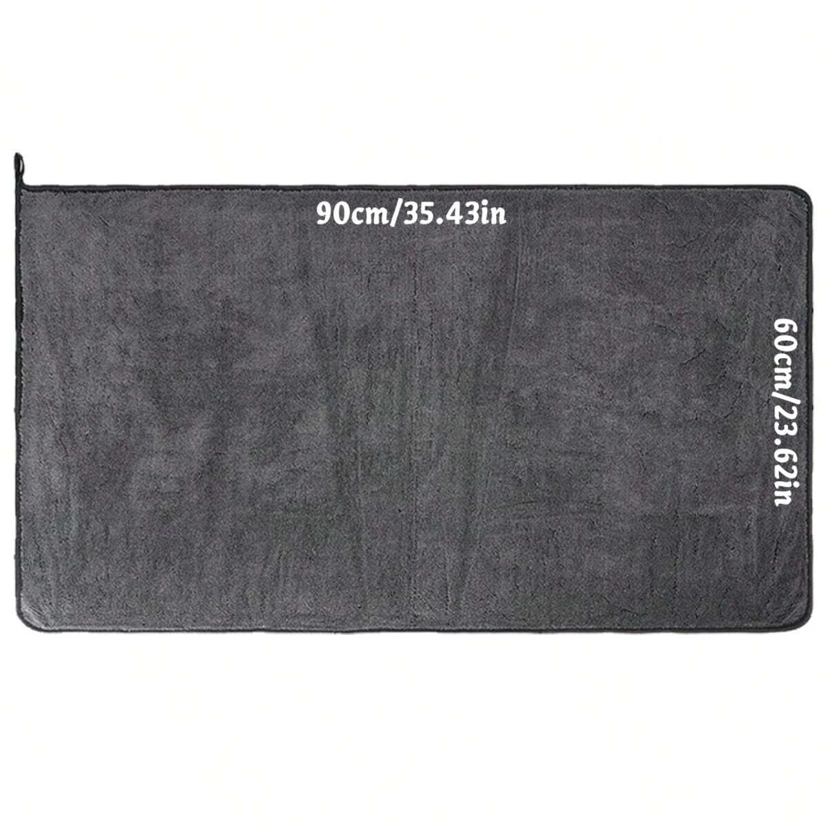 Dark Grey Microfibre Cloth for the Perfect Wash