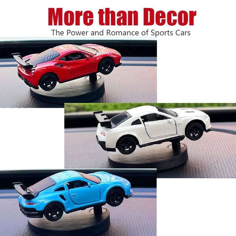 Swinging Drift Car Dashboard Decoration