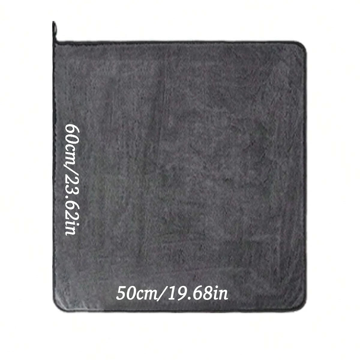 Dark Grey Microfibre Cloth for the Perfect Wash