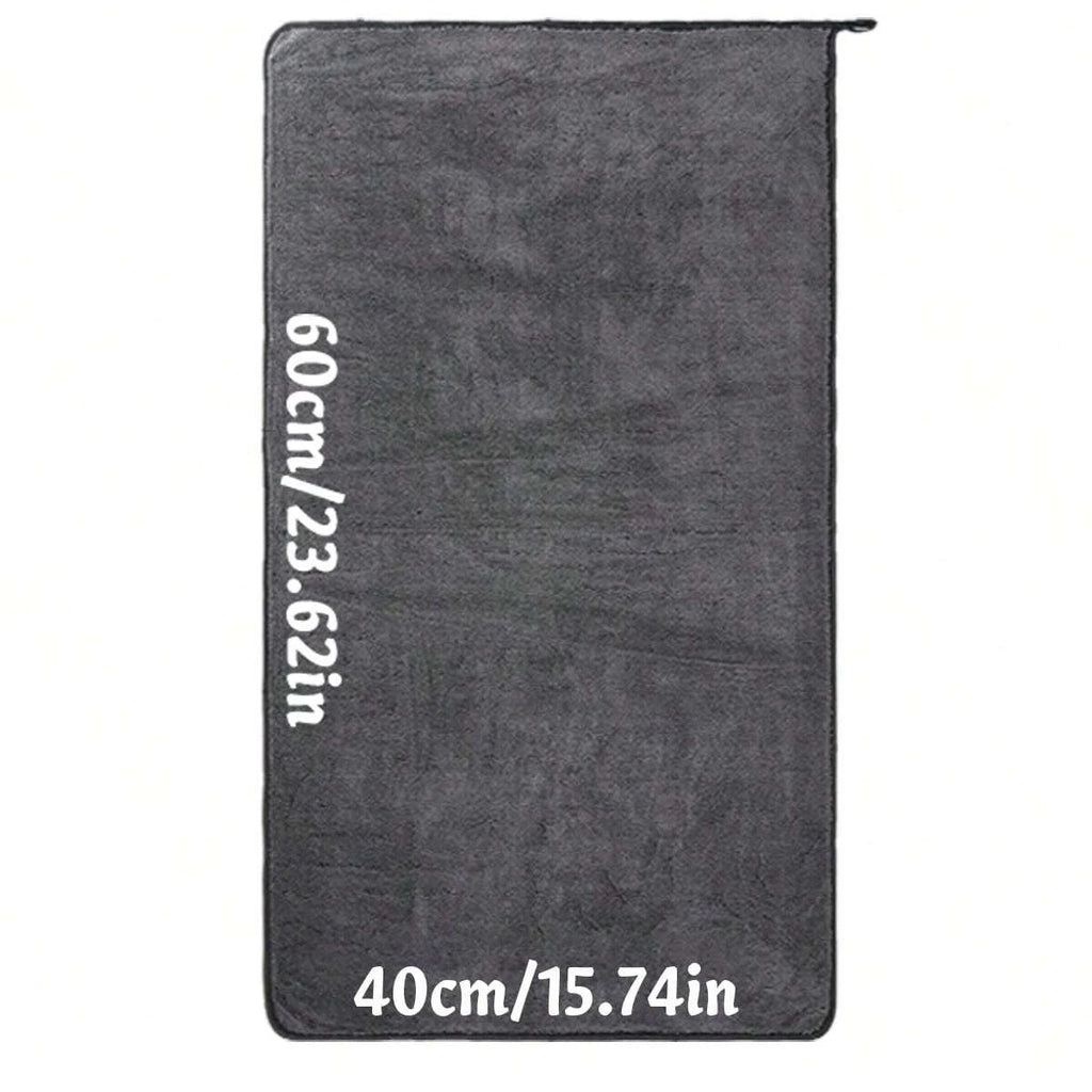 Dark Grey Microfibre Cloth for the Perfect Wash