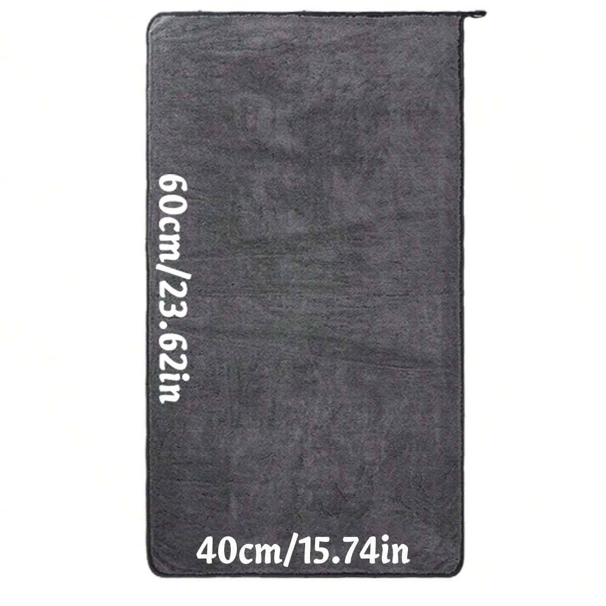 Dark Grey Microfibre Cloth for the Perfect Wash